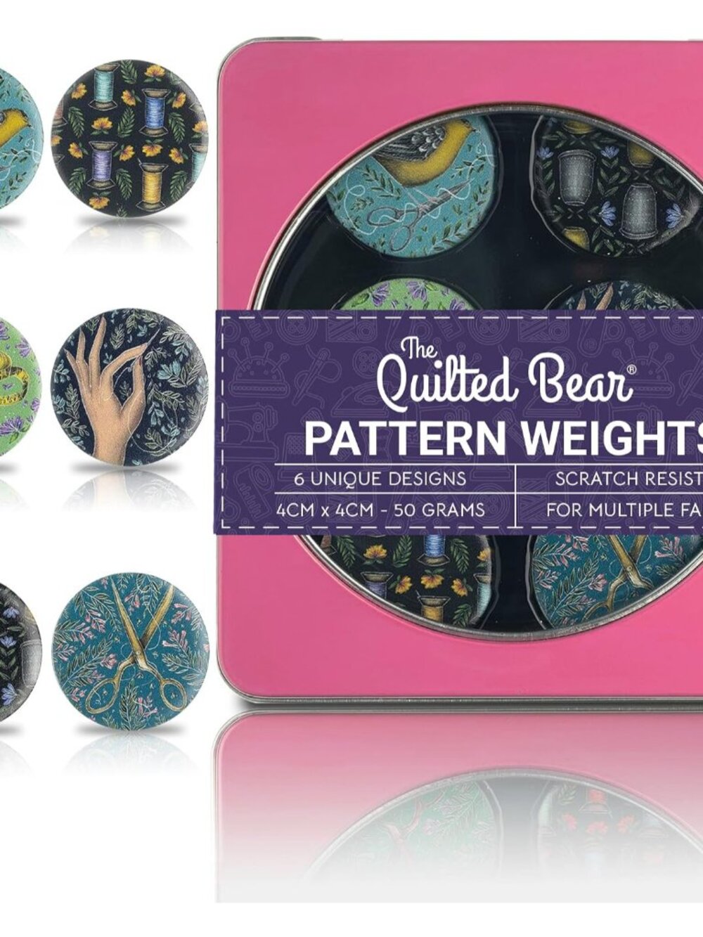 Pattern Weight Set, Sewing Designs by Catherine Rowe